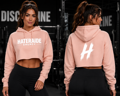 Women's Cropped Fleece Hoodie