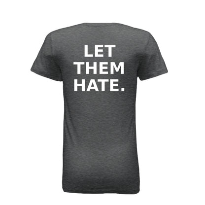DRK GREY HEATHER - 6004 - BACK